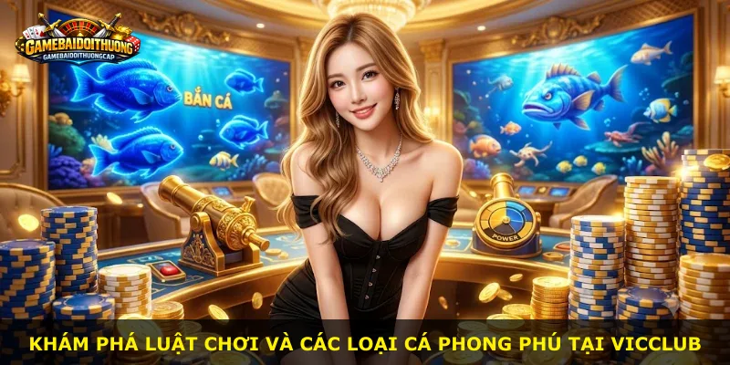 Khám phá luật chơi và các loại cá phong phú tại Vicclub